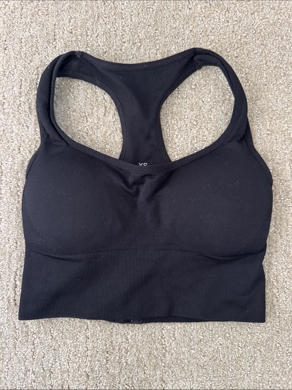 NVGTN Black Sports Bra Size XS Like New